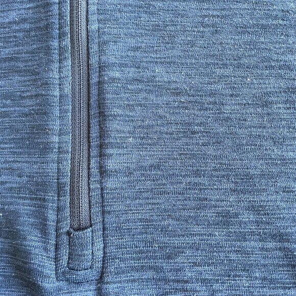 Kuhl Men's Alloy 1/4 Zip Long Sleeve Knit Pullover, Blue - Size Medium - Picture 5 of 13